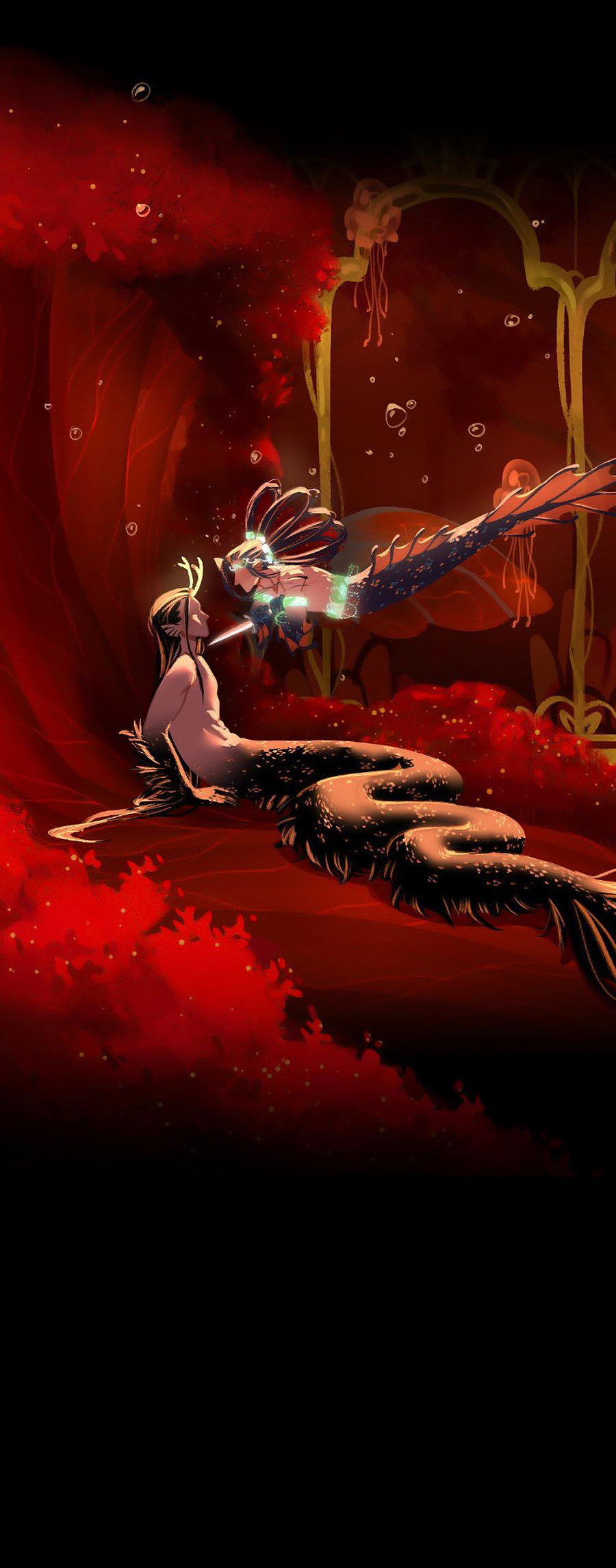 Манга Вспомни меня: история Лан и Вэнь - Глава 55 Страница 36