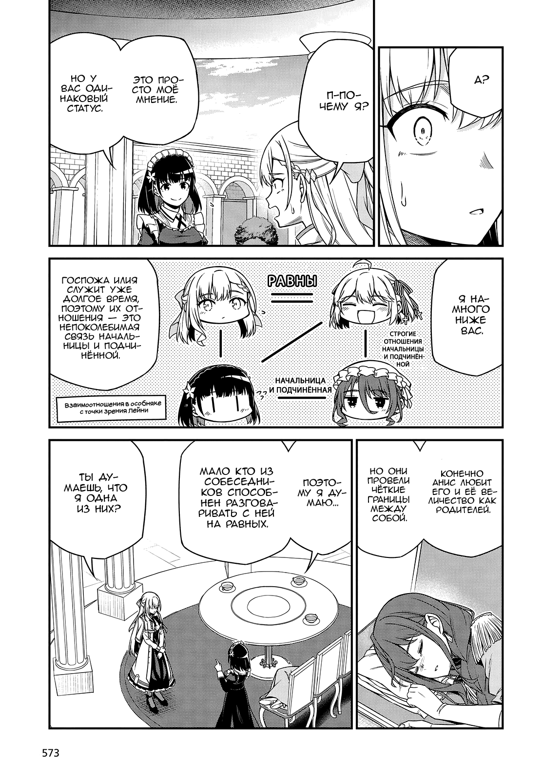 Манга Магическая революция перерожденной принцессы и гениальной юной леди - Глава 39 Страница 19