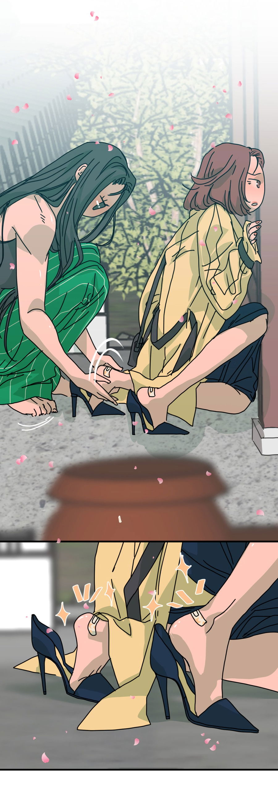 Манга Ты мне нравишься, онни! - Глава 17 Страница 14