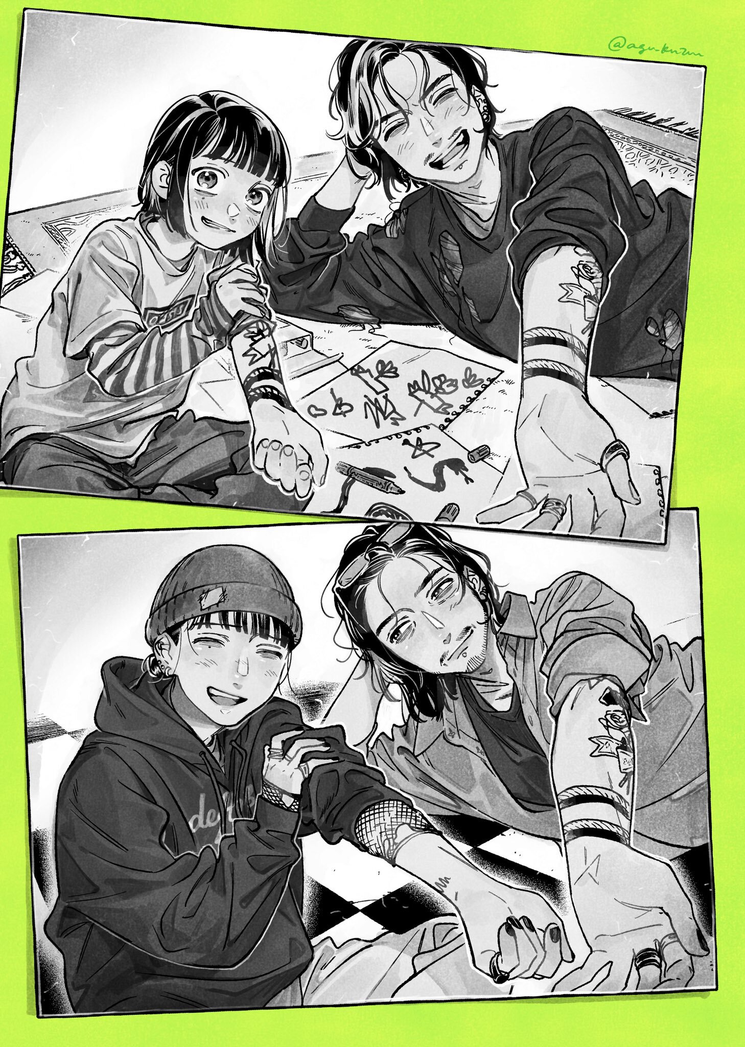 Манга Парень, которым она увлечена, на самом деле не парень - Глава 38.1 Страница 1