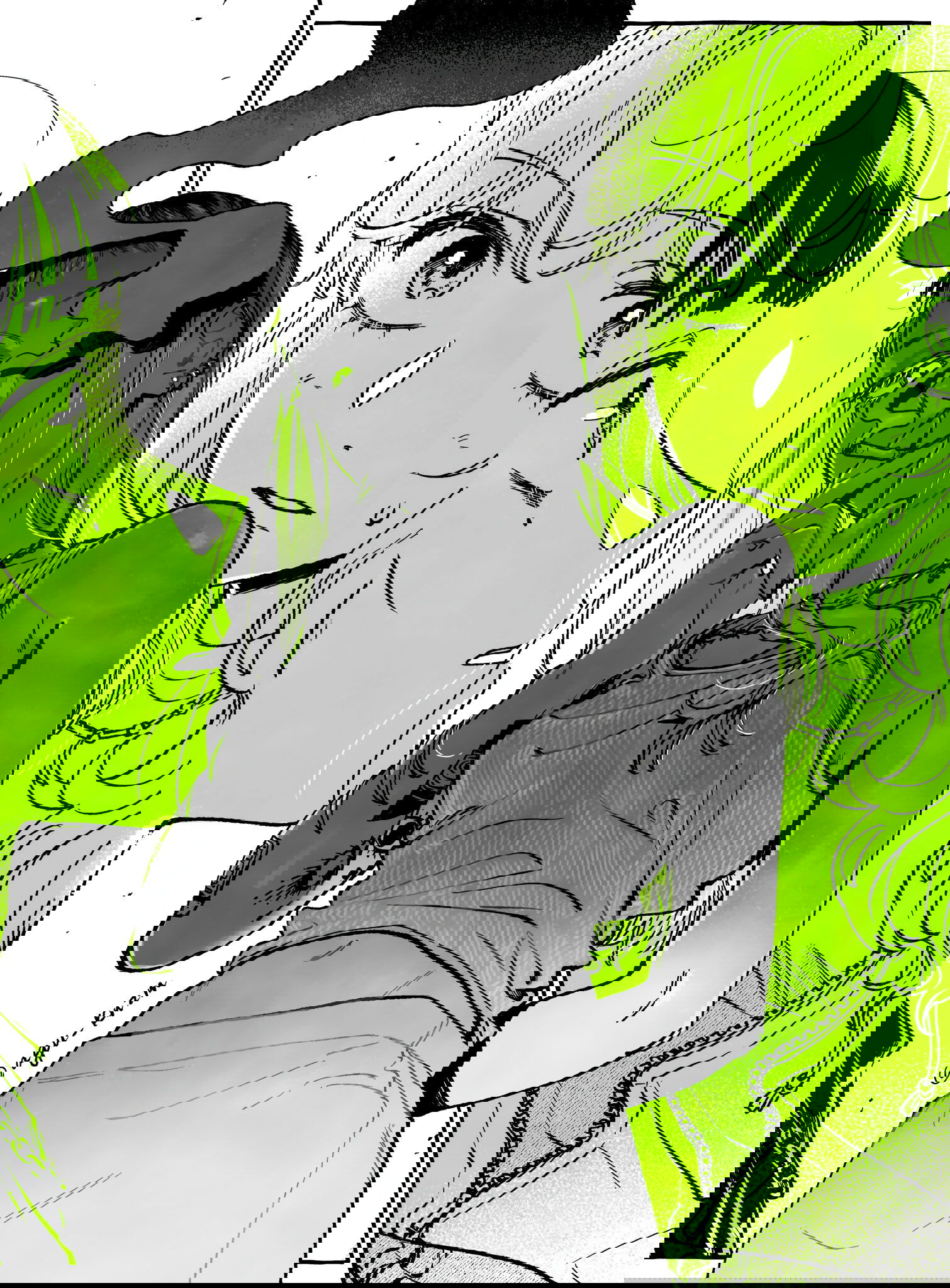 Манга Парень, которым она увлечена, на самом деле не парень - Глава 43.5 Страница 1