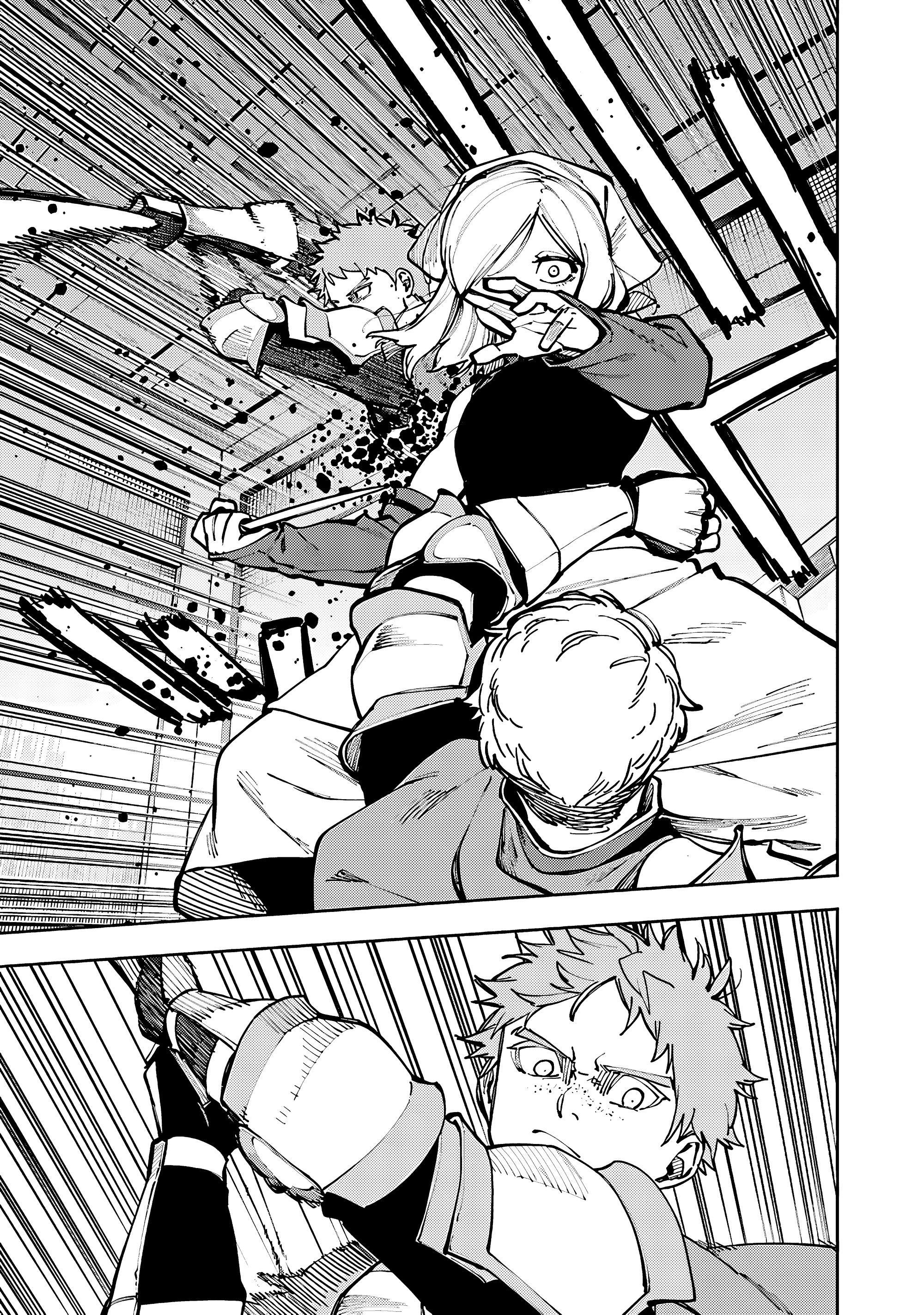 Манга Мужчина средних лет из глубинки становится мастером меча. «Я был просто сельским учителем фехтования, но мои преуспевшие ученицы не захотели оставить меня в покое!» - Глава 38 Страница 17