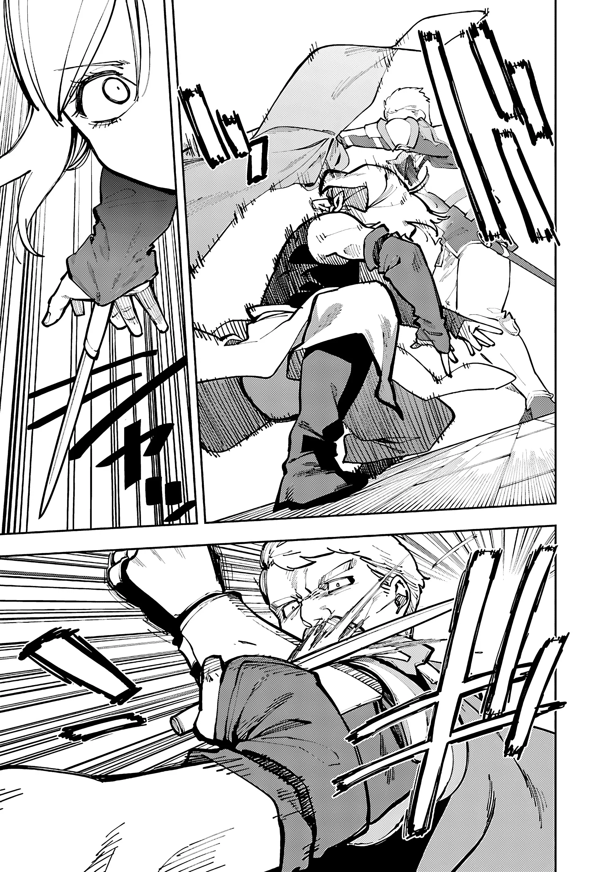 Манга Мужчина средних лет из глубинки становится мастером меча. «Я был просто сельским учителем фехтования, но мои преуспевшие ученицы не захотели оставить меня в покое!» - Глава 38 Страница 15