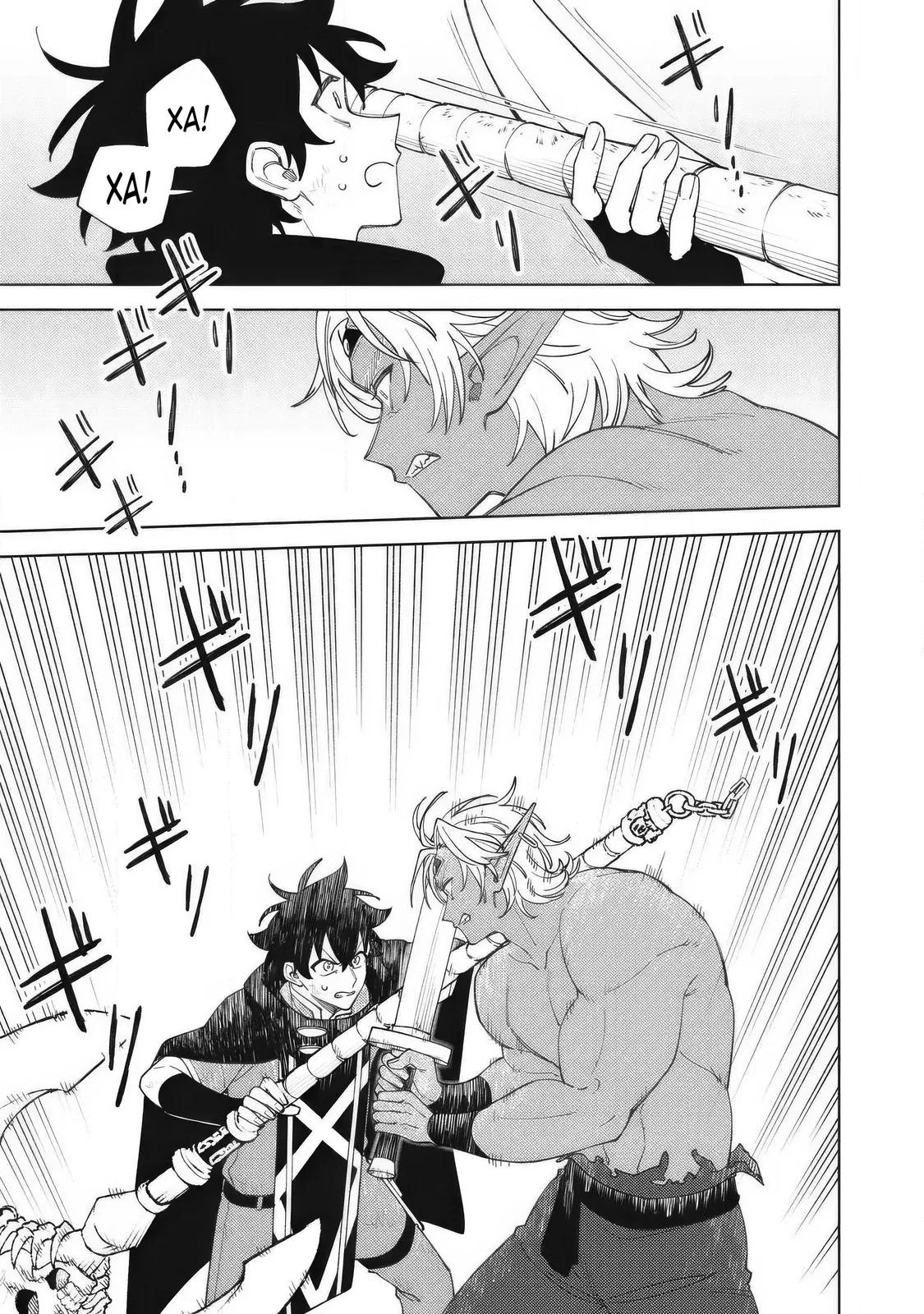 Манга «Мастер проклятий», которого выгнали из команды S-ранга, может создавать только проклятые предметы, но их характеристики находятся на уровне реликвий! - Глава 55.3 Страница 9