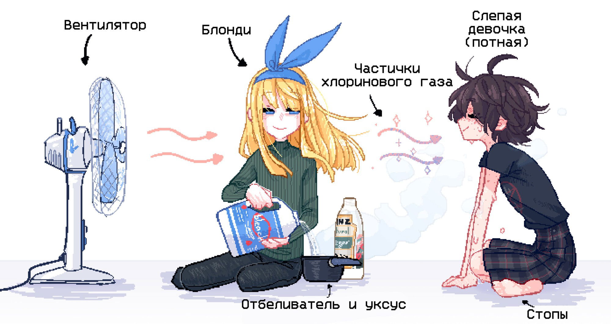 Манга Слепая девочка Пока - Глава 112 Страница 3