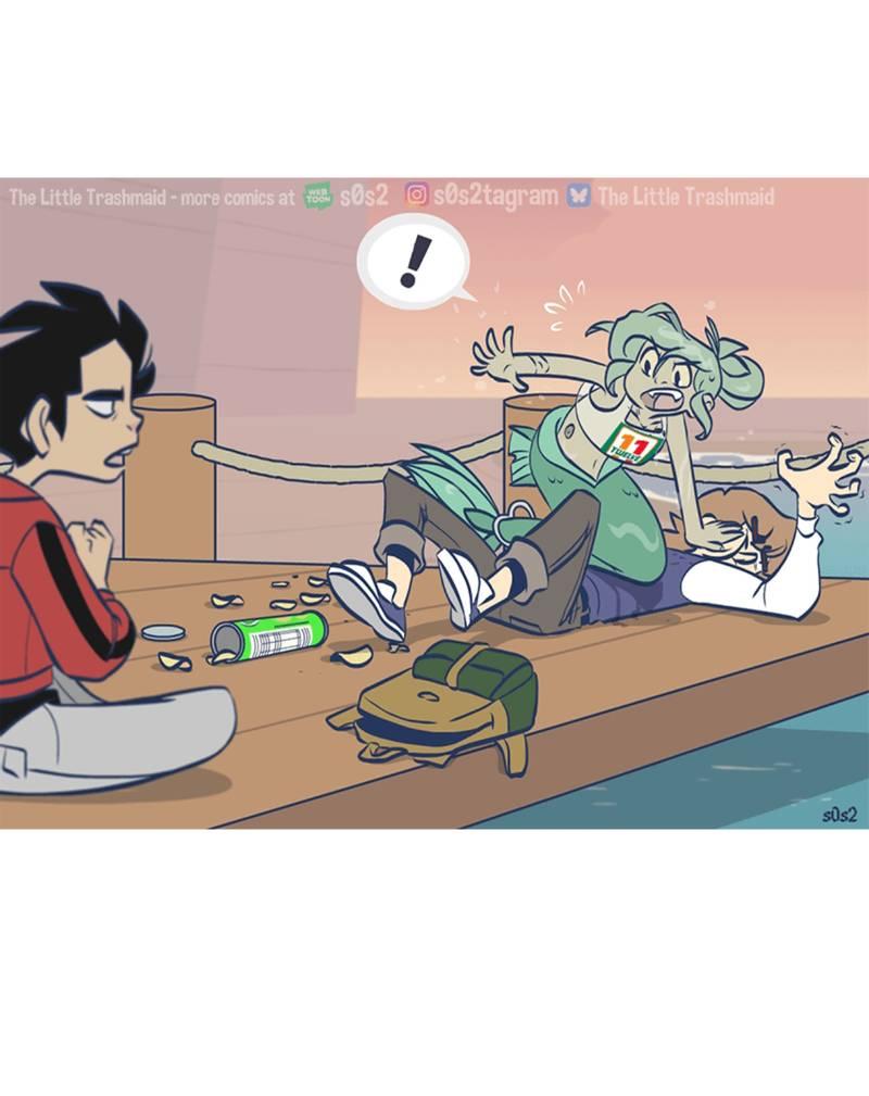 Манга Маленькая мусорная русалочка - Глава 176 Страница 1