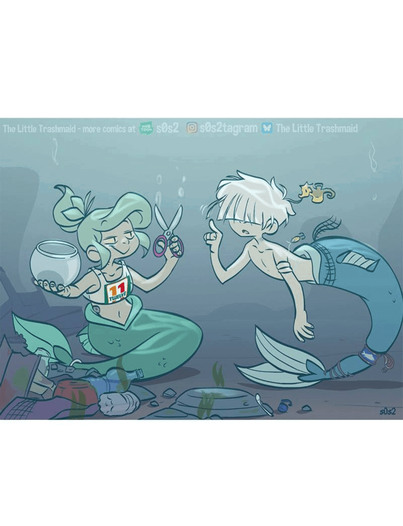 Манга Маленькая мусорная русалочка - Глава 178 Страница 1