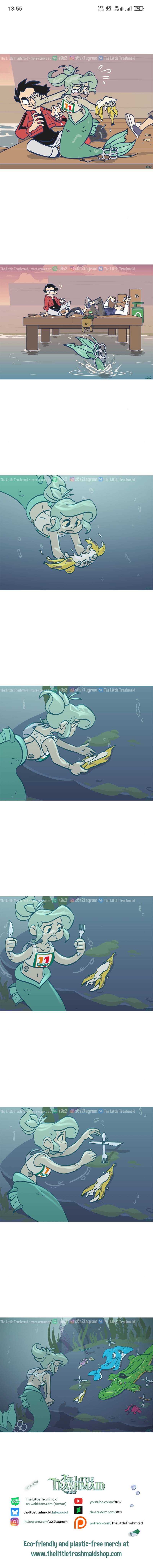 Манга Маленькая мусорная русалочка - Глава 177 Страница 1