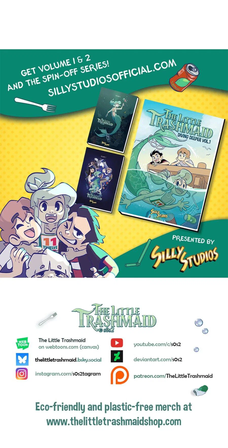 Манга Маленькая мусорная русалочка - Глава 179 Страница 8