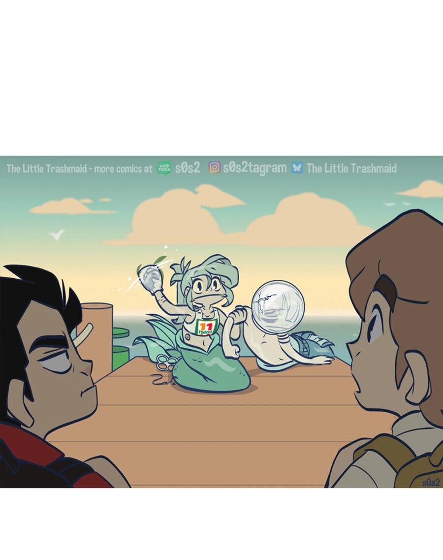 Манга Маленькая мусорная русалочка - Глава 179 Страница 1