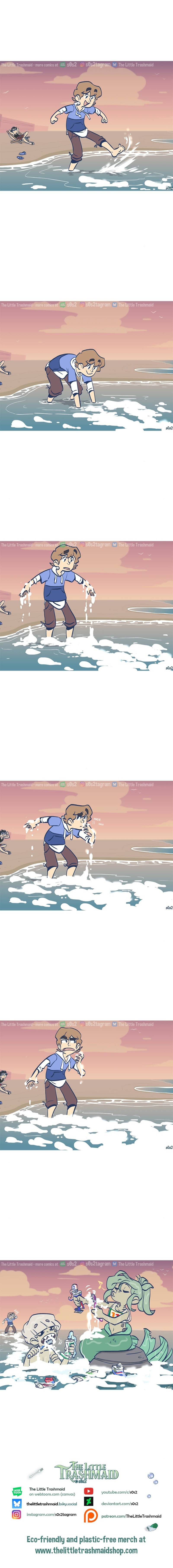 Манга Маленькая мусорная русалочка - Глава 182 Страница 1