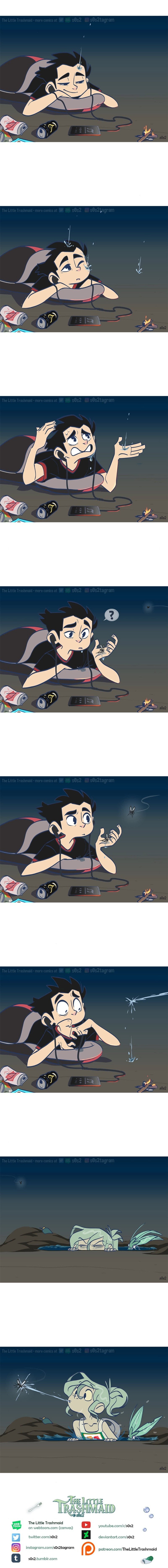 Манга Маленькая мусорная русалочка - Глава 105 Страница 1