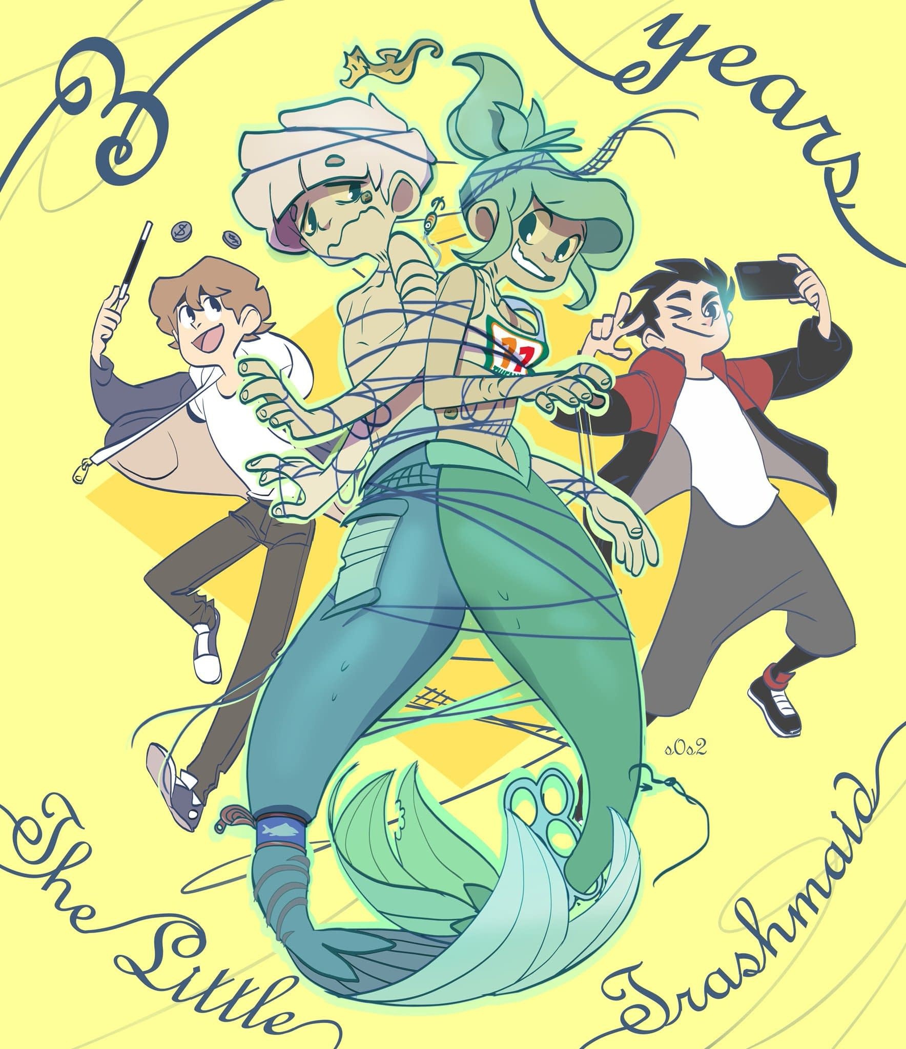 Манга Маленькая мусорная русалочка - Глава 98 Страница 1