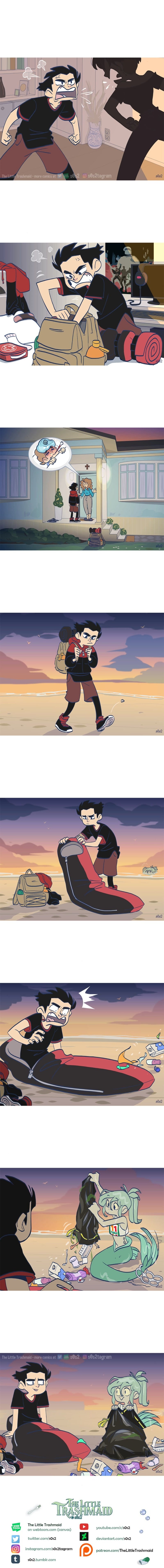 Манга Маленькая мусорная русалочка - Глава 96 Страница 1