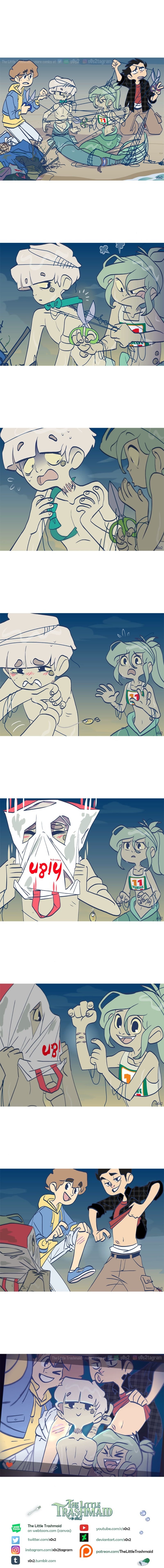 Манга Маленькая мусорная русалочка - Глава 95 Страница 1