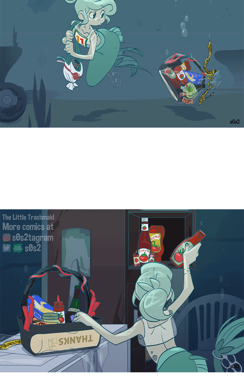 Манга Маленькая мусорная русалочка - Глава 83 Страница 5