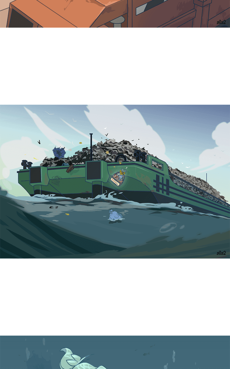 Манга Маленькая мусорная русалочка - Глава 83 Страница 4