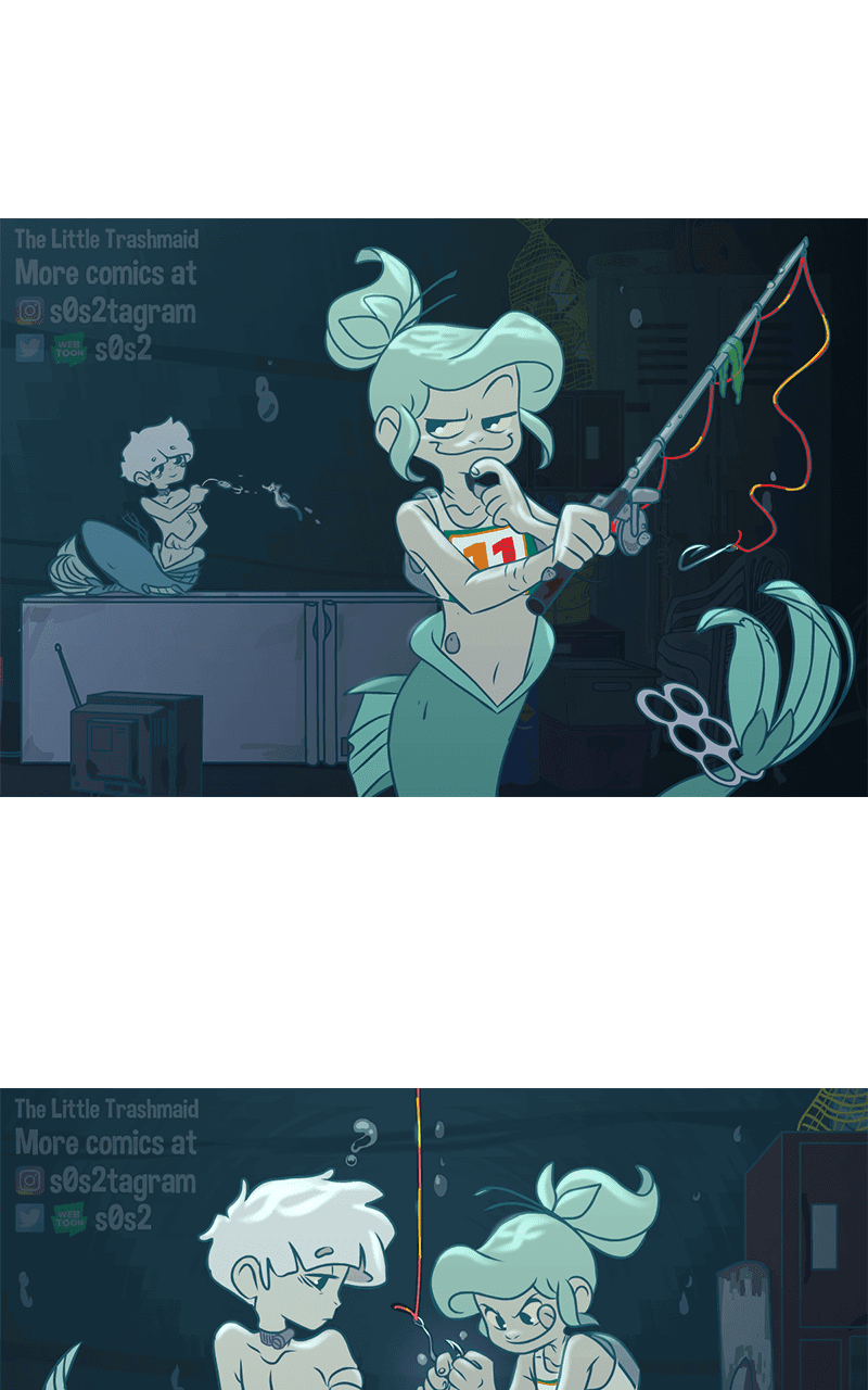 Манга Маленькая мусорная русалочка - Глава 80 Страница 1