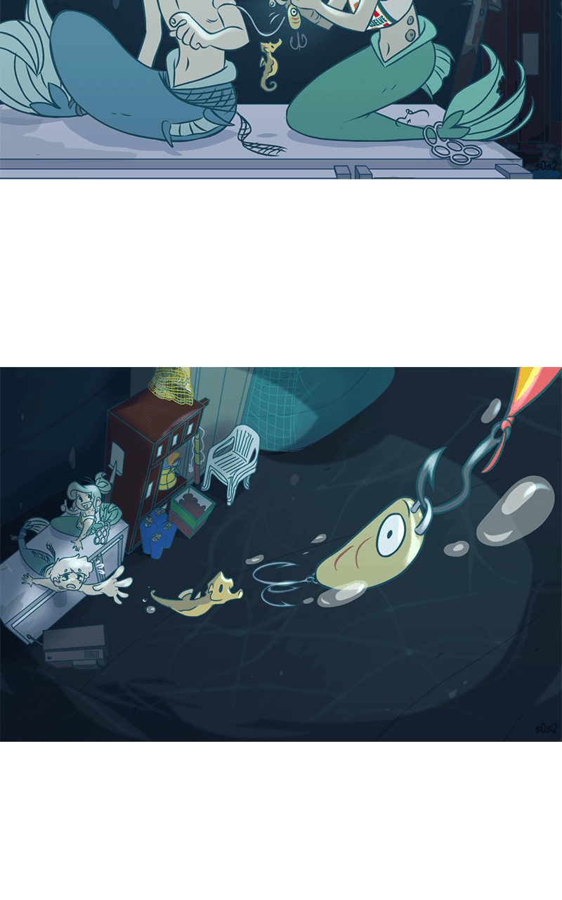 Манга Маленькая мусорная русалочка - Глава 80 Страница 2