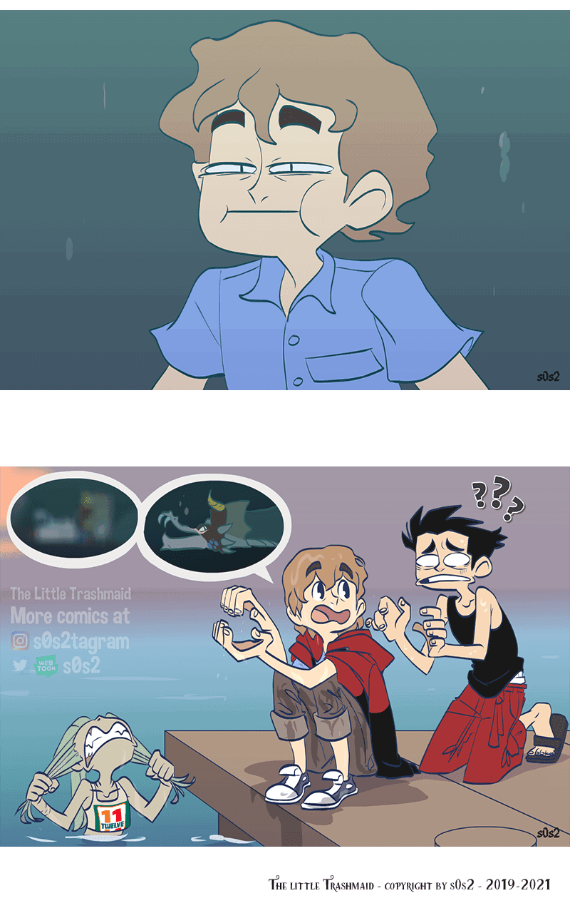 Манга Маленькая мусорная русалочка - Глава 77 Страница 4