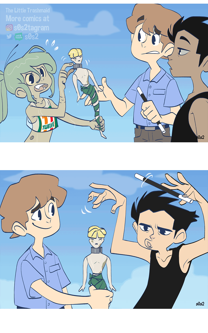 Манга Маленькая мусорная русалочка - Глава 76 Страница 2