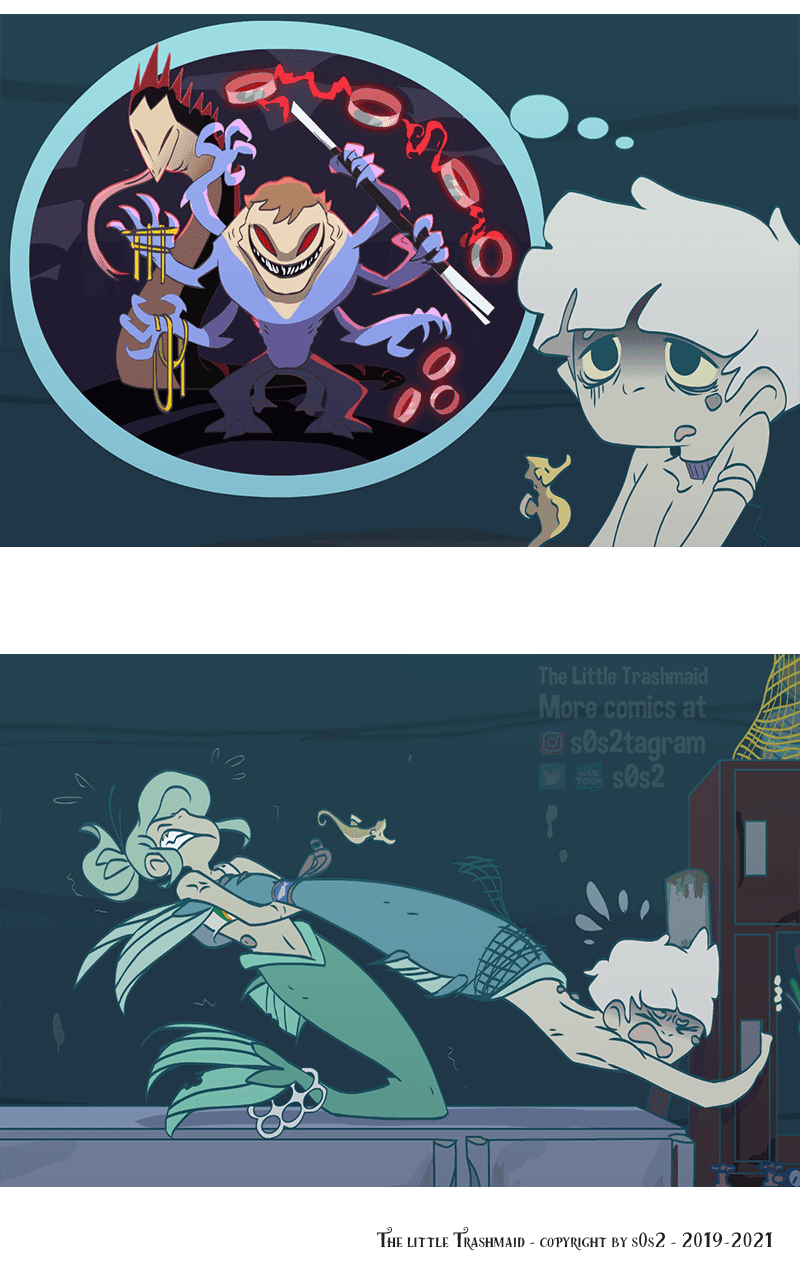 Манга Маленькая мусорная русалочка - Глава 75 Страница 4