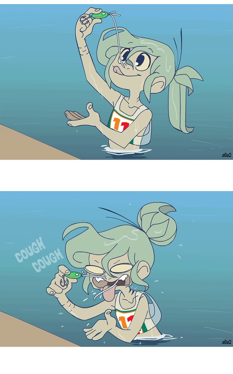 Манга Маленькая мусорная русалочка - Глава 74 Страница 3