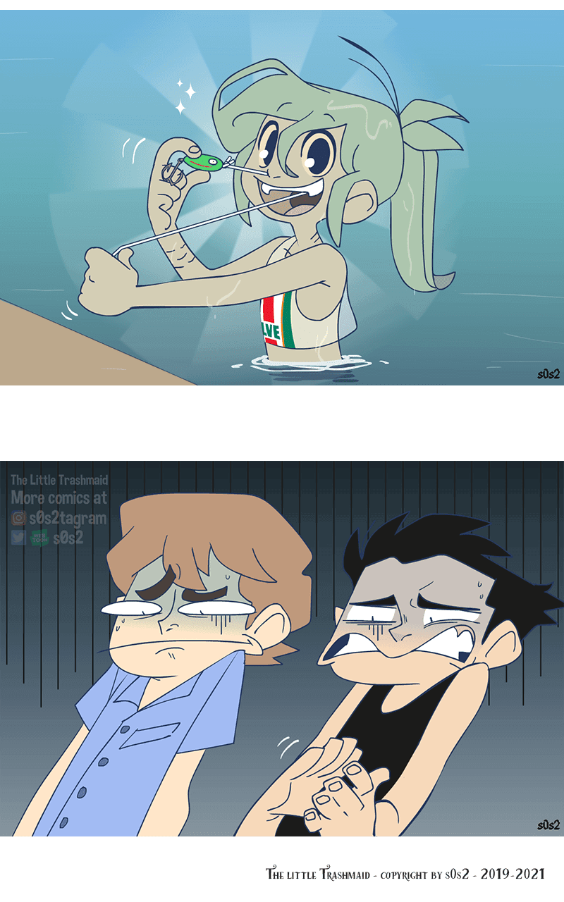 Манга Маленькая мусорная русалочка - Глава 74 Страница 4