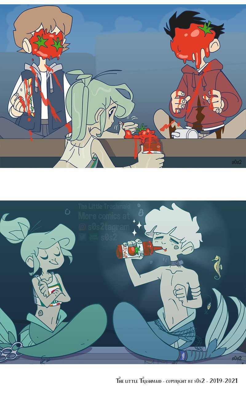Манга Маленькая мусорная русалочка - Глава 72 Страница 4