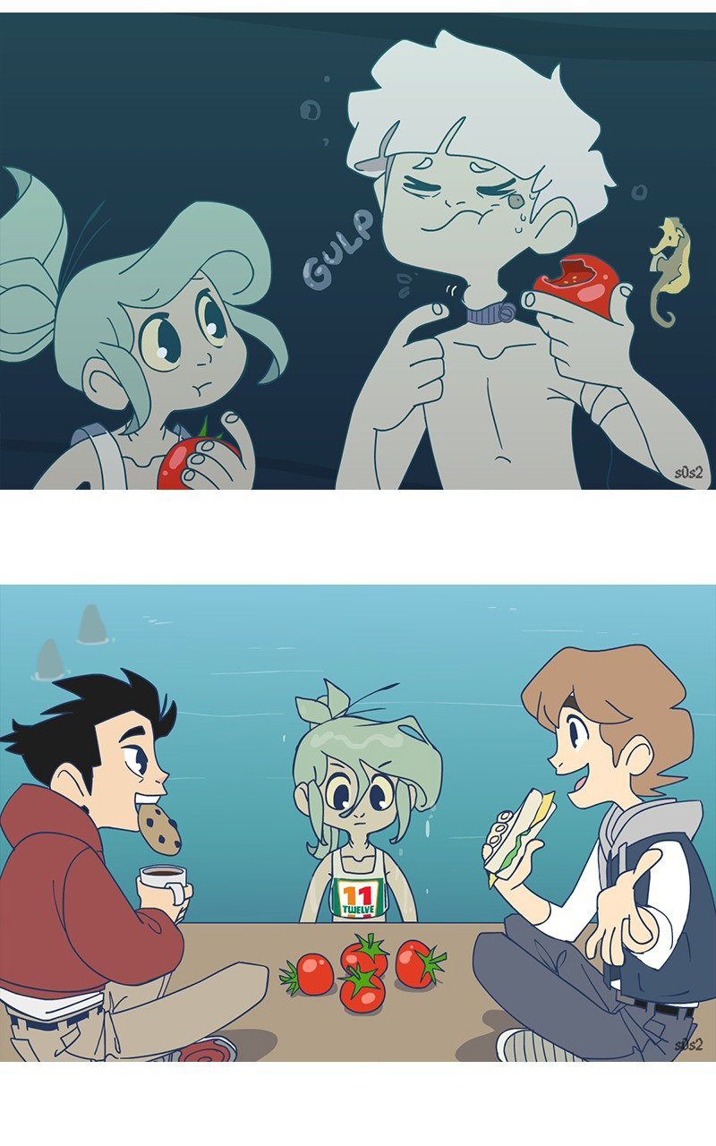 Манга Маленькая мусорная русалочка - Глава 72 Страница 2