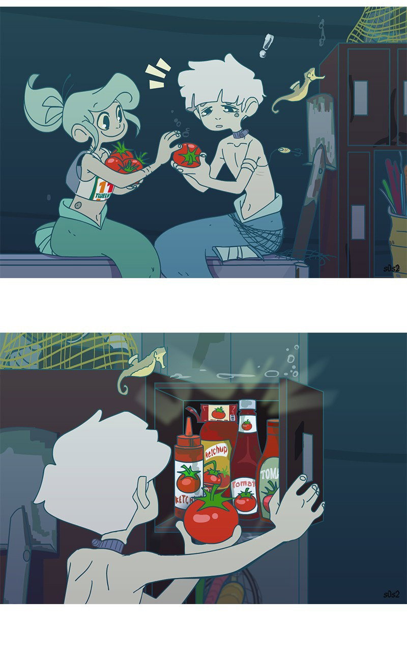 Манга Маленькая мусорная русалочка - Глава 70 Страница 2