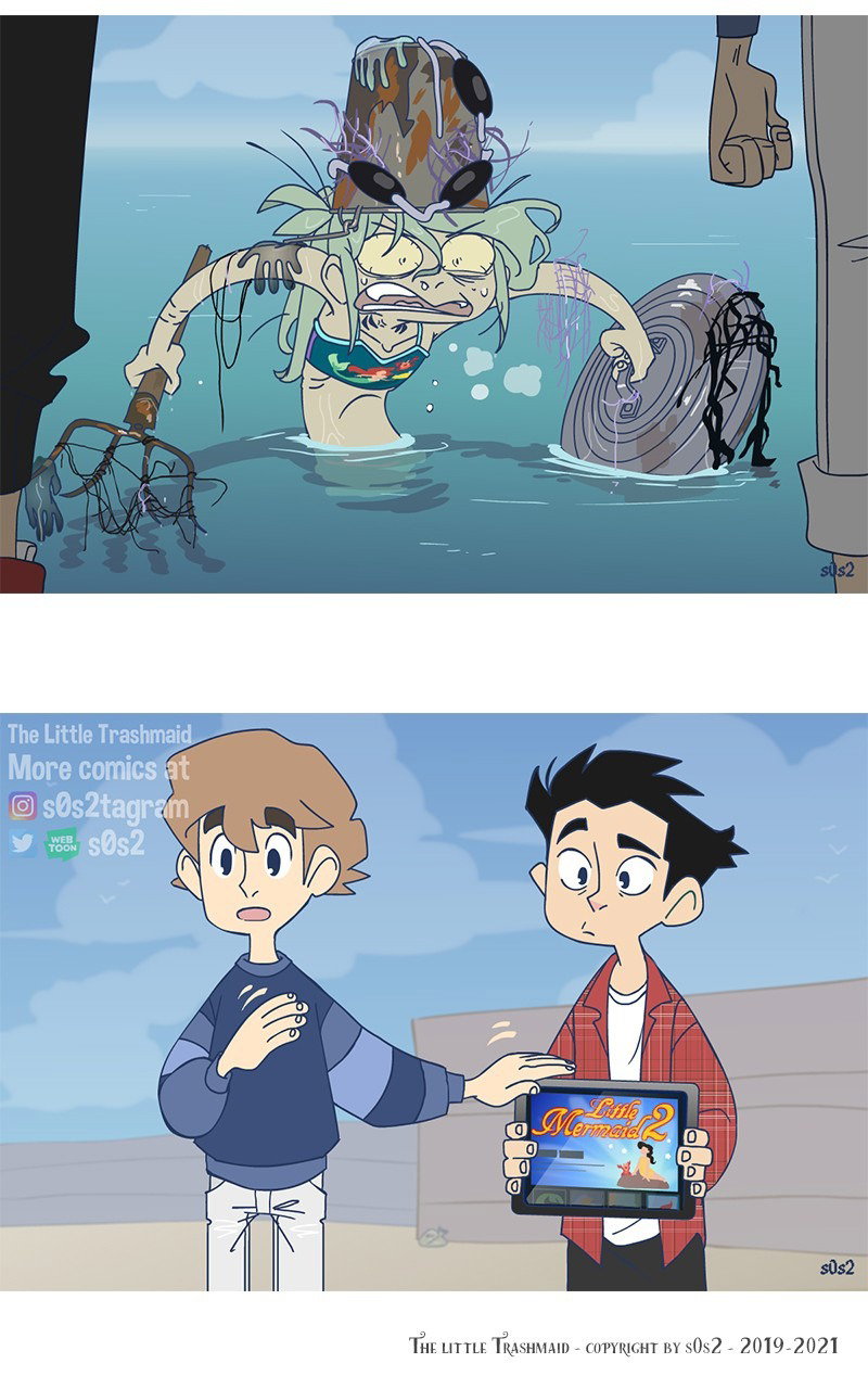 Манга Маленькая мусорная русалочка - Глава 64 Страница 4
