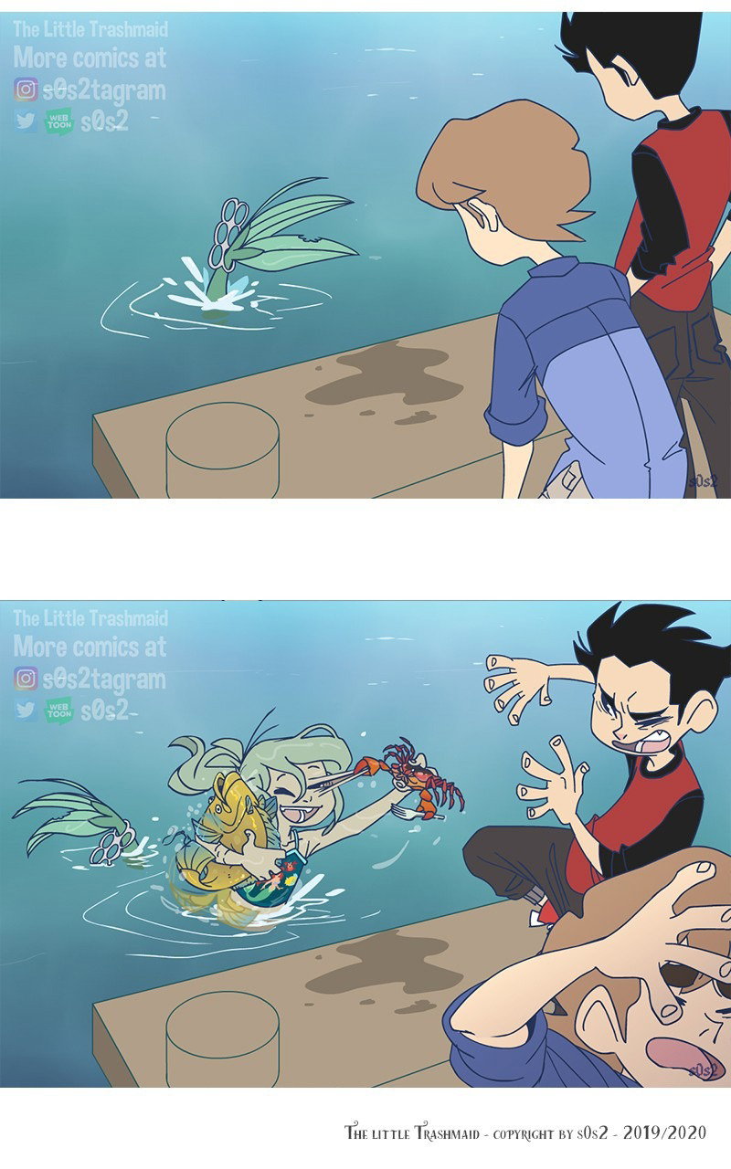 Манга Маленькая мусорная русалочка - Глава 62 Страница 4