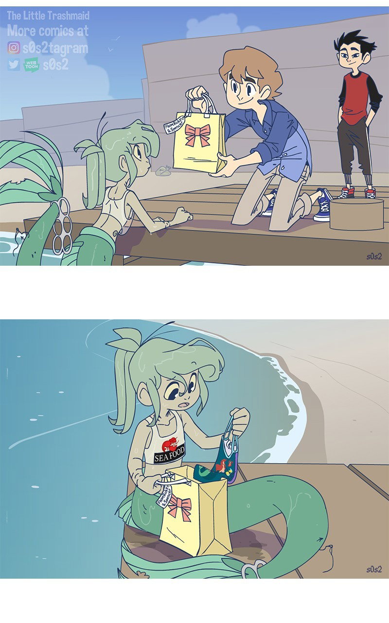 Манга Маленькая мусорная русалочка - Глава 62 Страница 1
