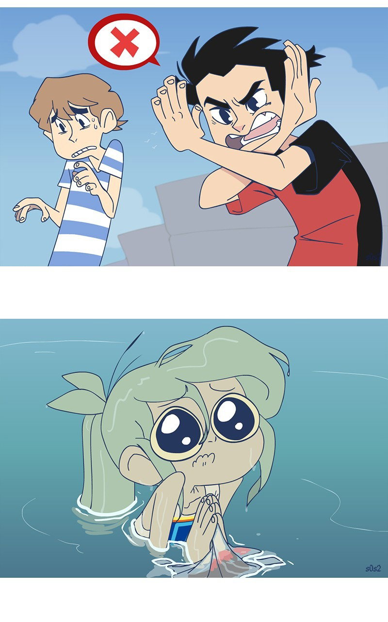 Манга Маленькая мусорная русалочка - Глава 61 Страница 3