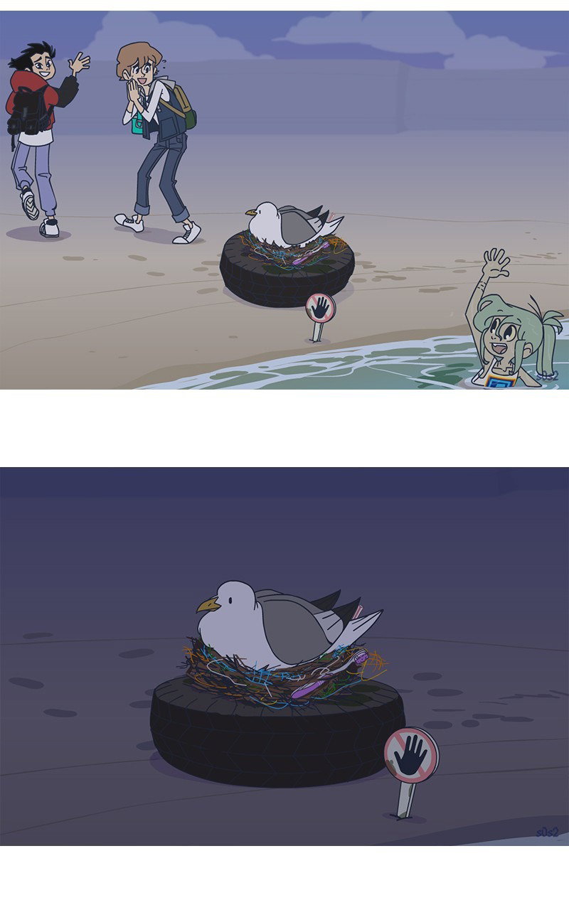 Манга Маленькая мусорная русалочка - Глава 58 Страница 2