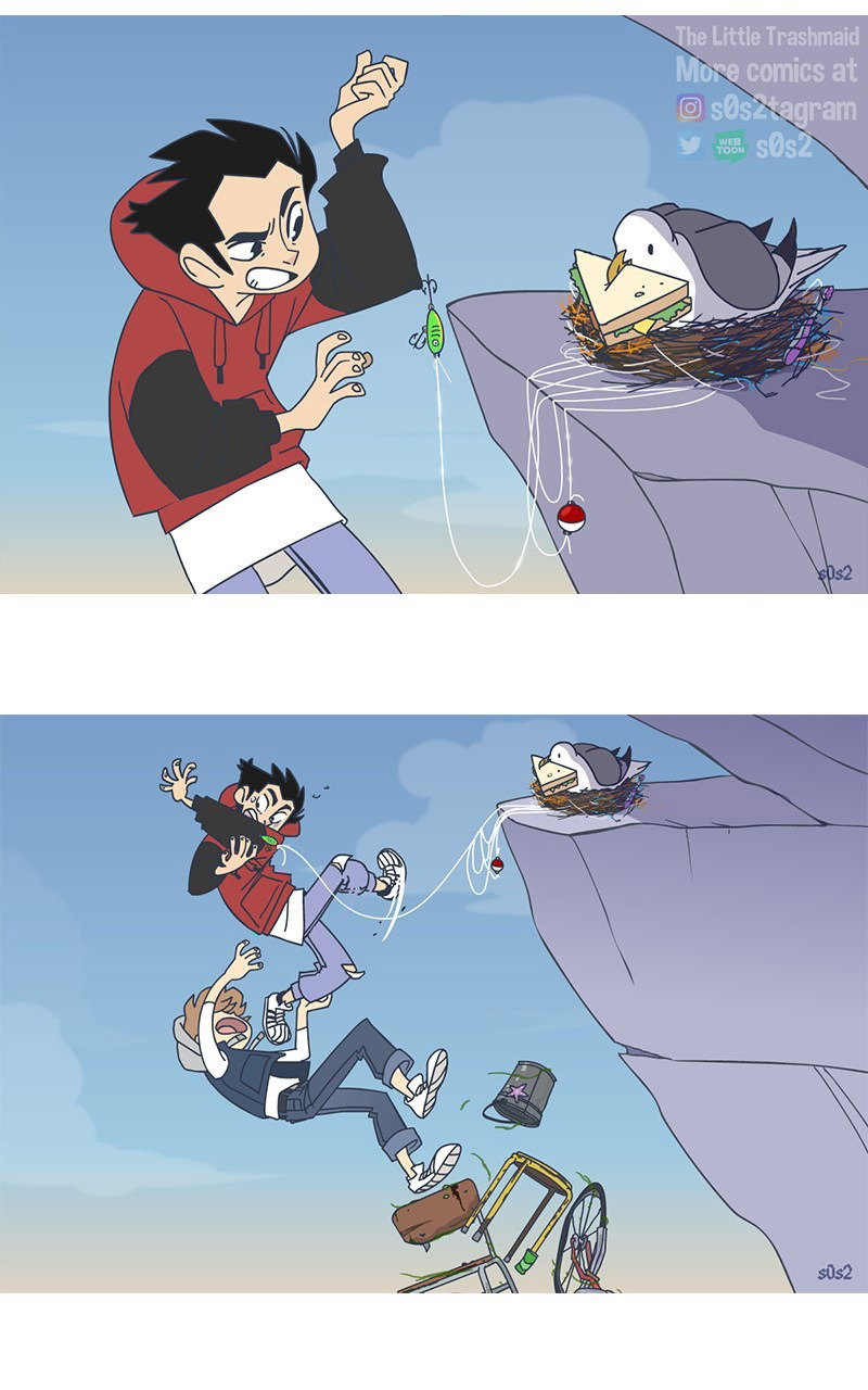 Манга Маленькая мусорная русалочка - Глава 57 Страница 1