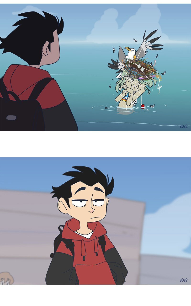 Манга Маленькая мусорная русалочка - Глава 55 Страница 2