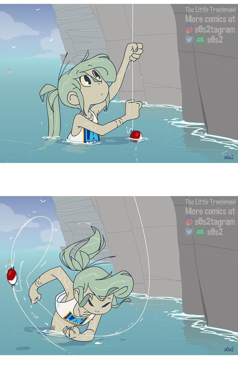 Манга Маленькая мусорная русалочка - Глава 53 Страница 3