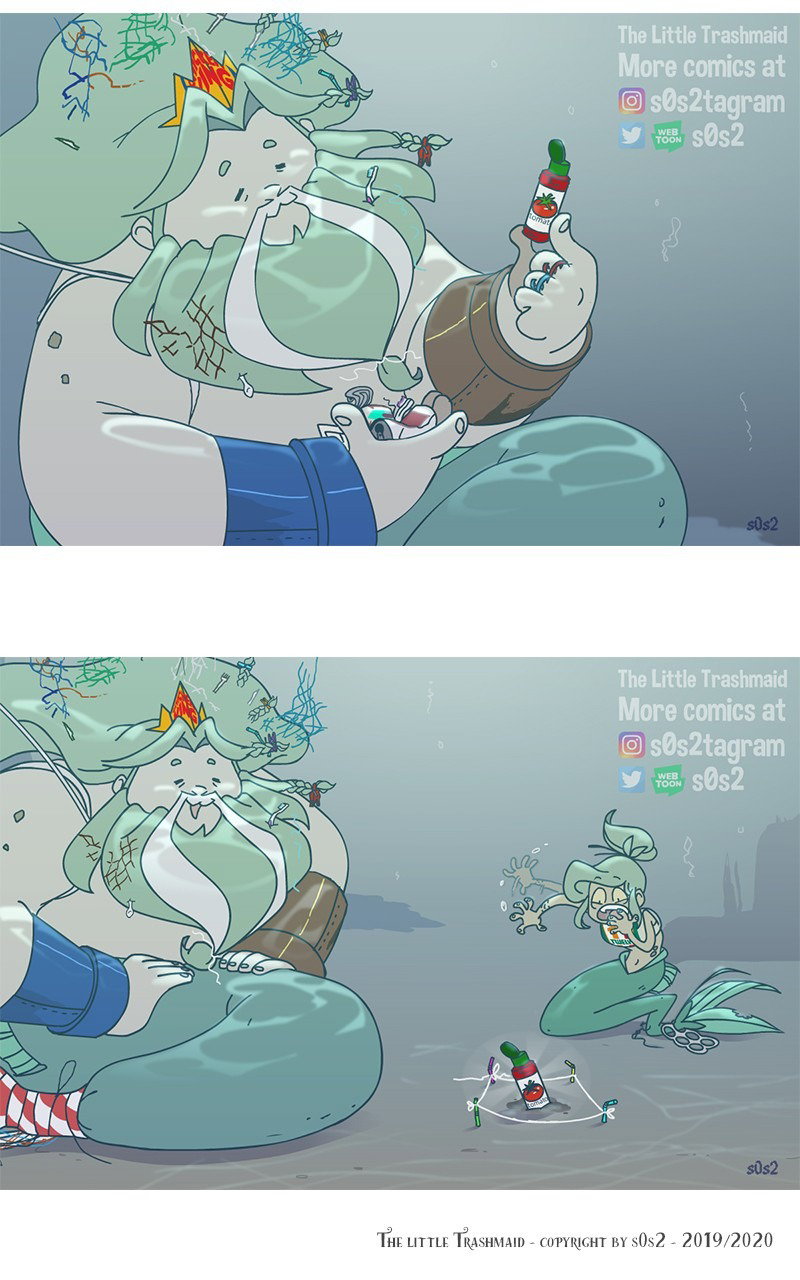 Манга Маленькая мусорная русалочка - Глава 52 Страница 4