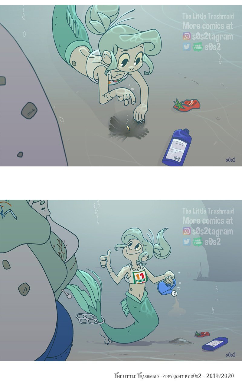 Манга Маленькая мусорная русалочка - Глава 51 Страница 4