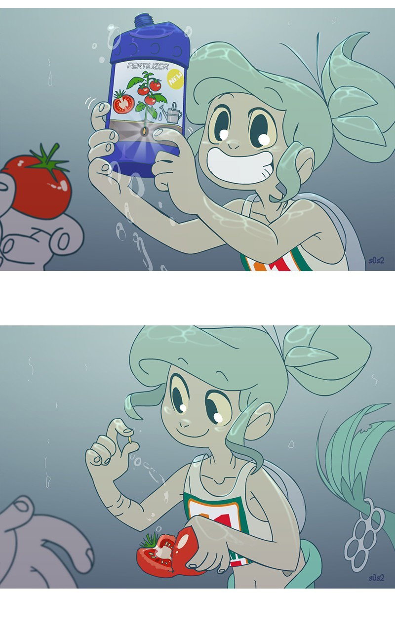 Манга Маленькая мусорная русалочка - Глава 51 Страница 3