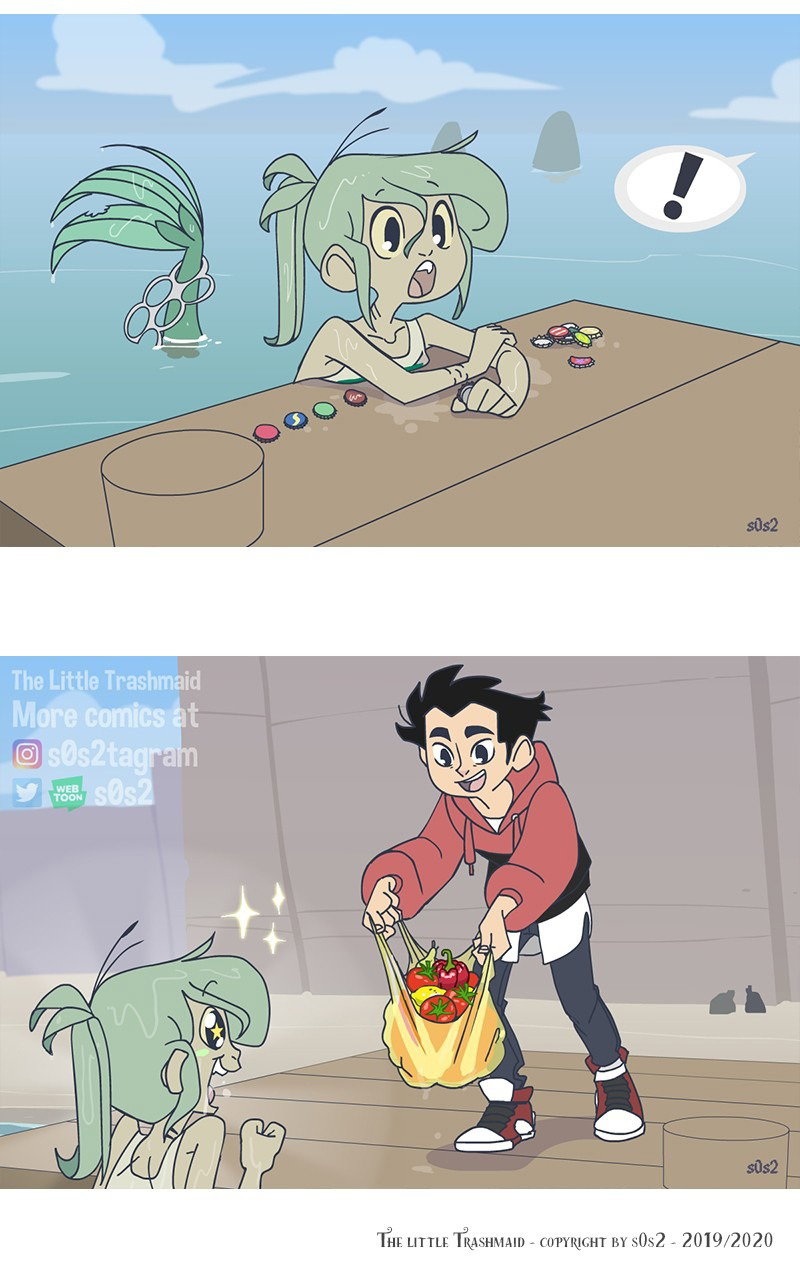 Манга Маленькая мусорная русалочка - Глава 50 Страница 4