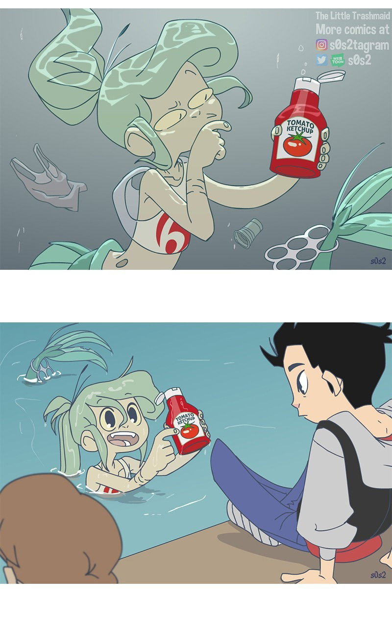 Манга Маленькая мусорная русалочка - Глава 49 Страница 1