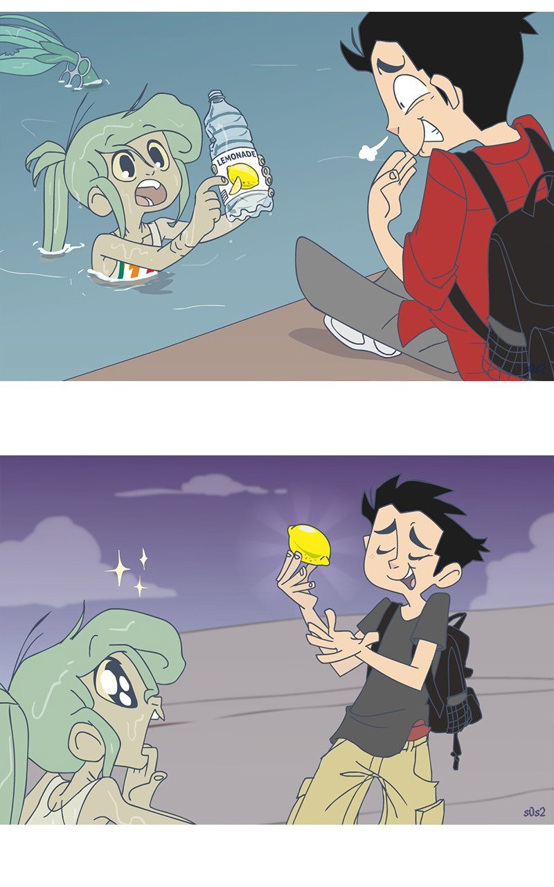 Манга Маленькая мусорная русалочка - Глава 49 Страница 3