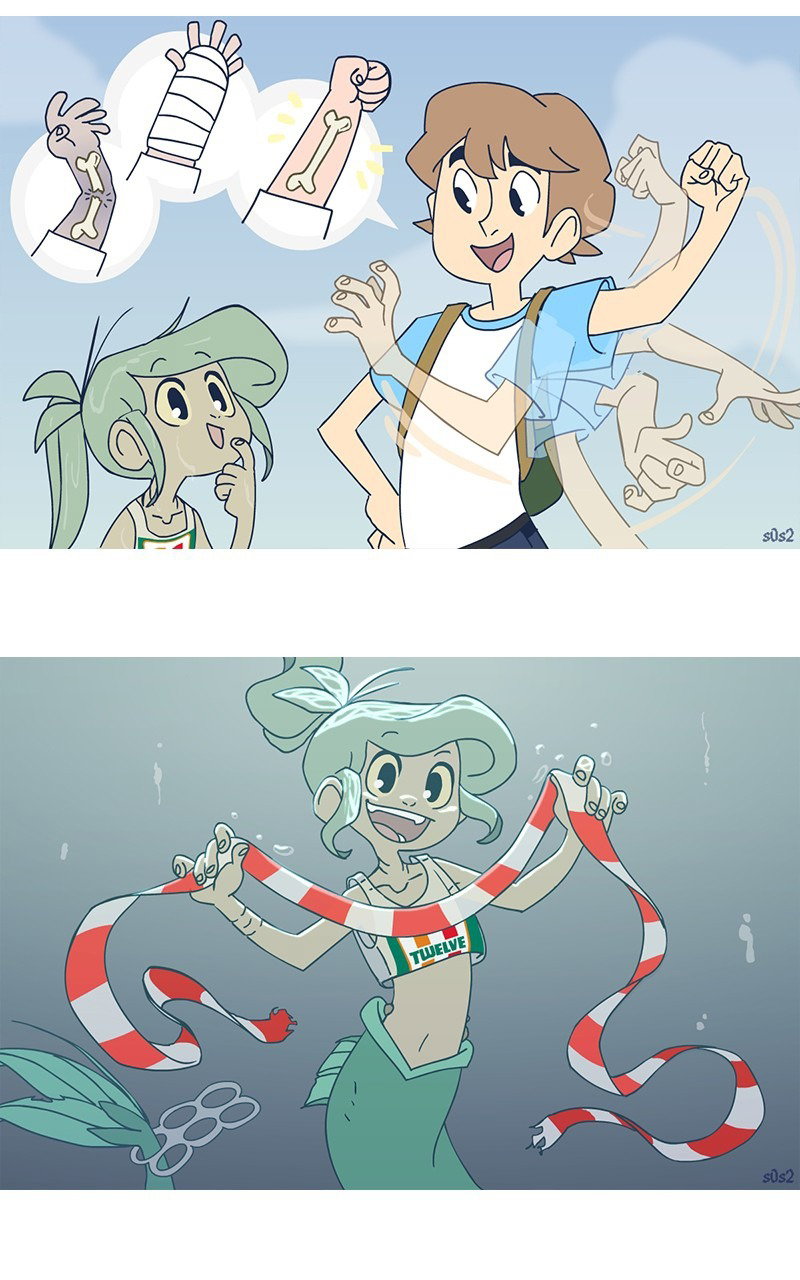 Манга Маленькая мусорная русалочка - Глава 47 Страница 2