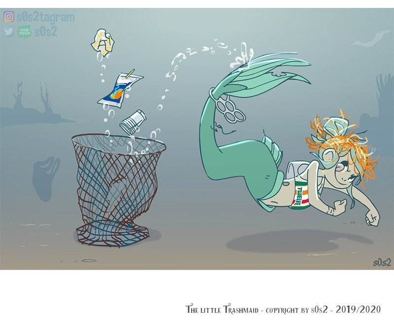 Манга Маленькая мусорная русалочка - Глава 44 Страница 4
