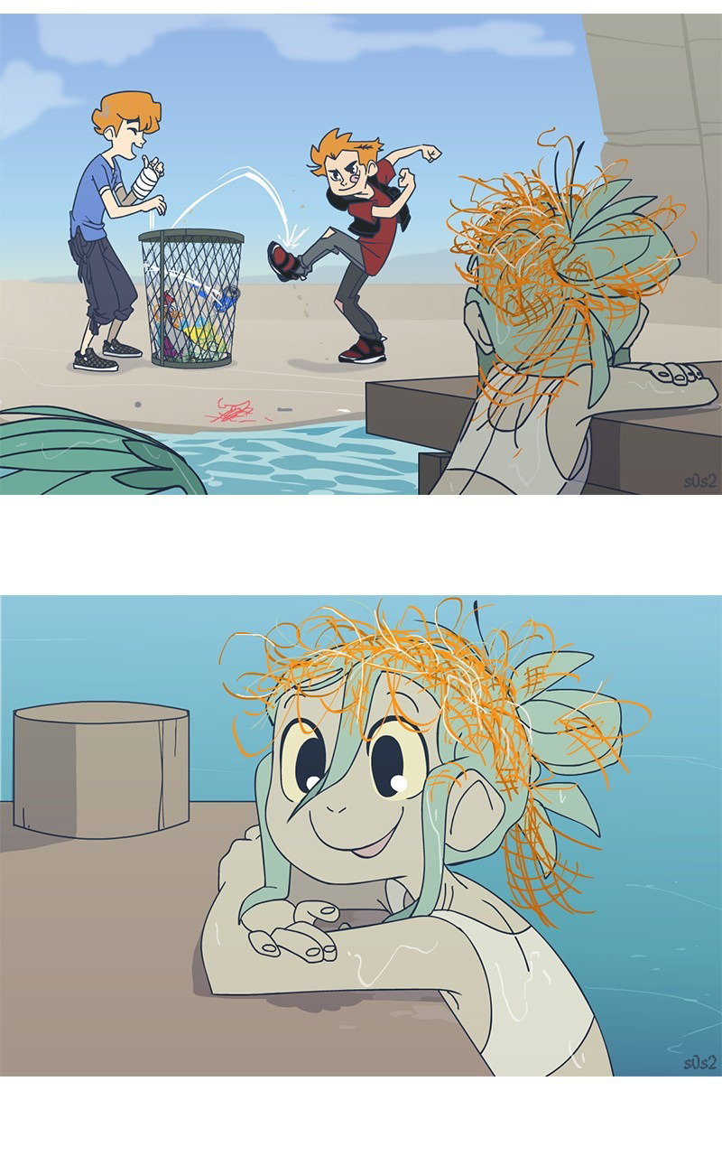 Манга Маленькая мусорная русалочка - Глава 44 Страница 2