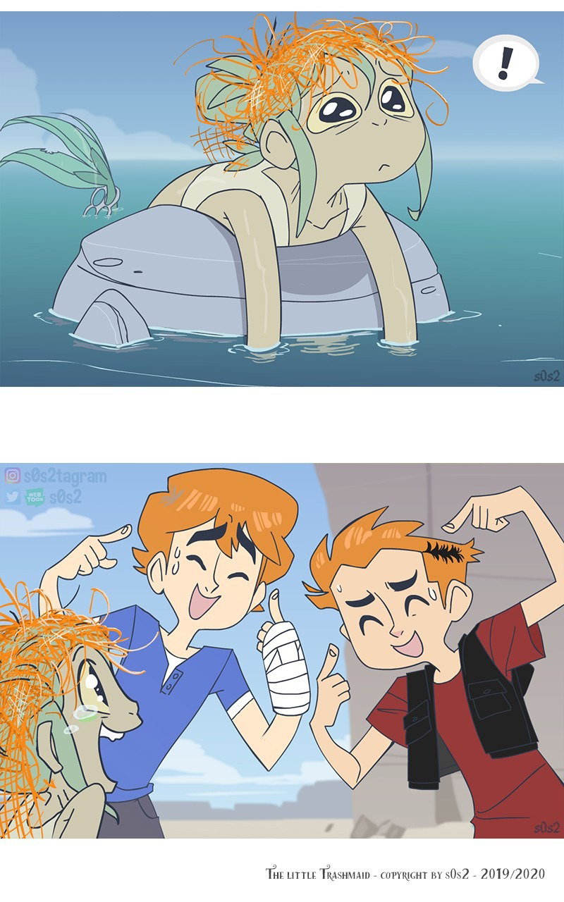 Манга Маленькая мусорная русалочка - Глава 43 Страница 3