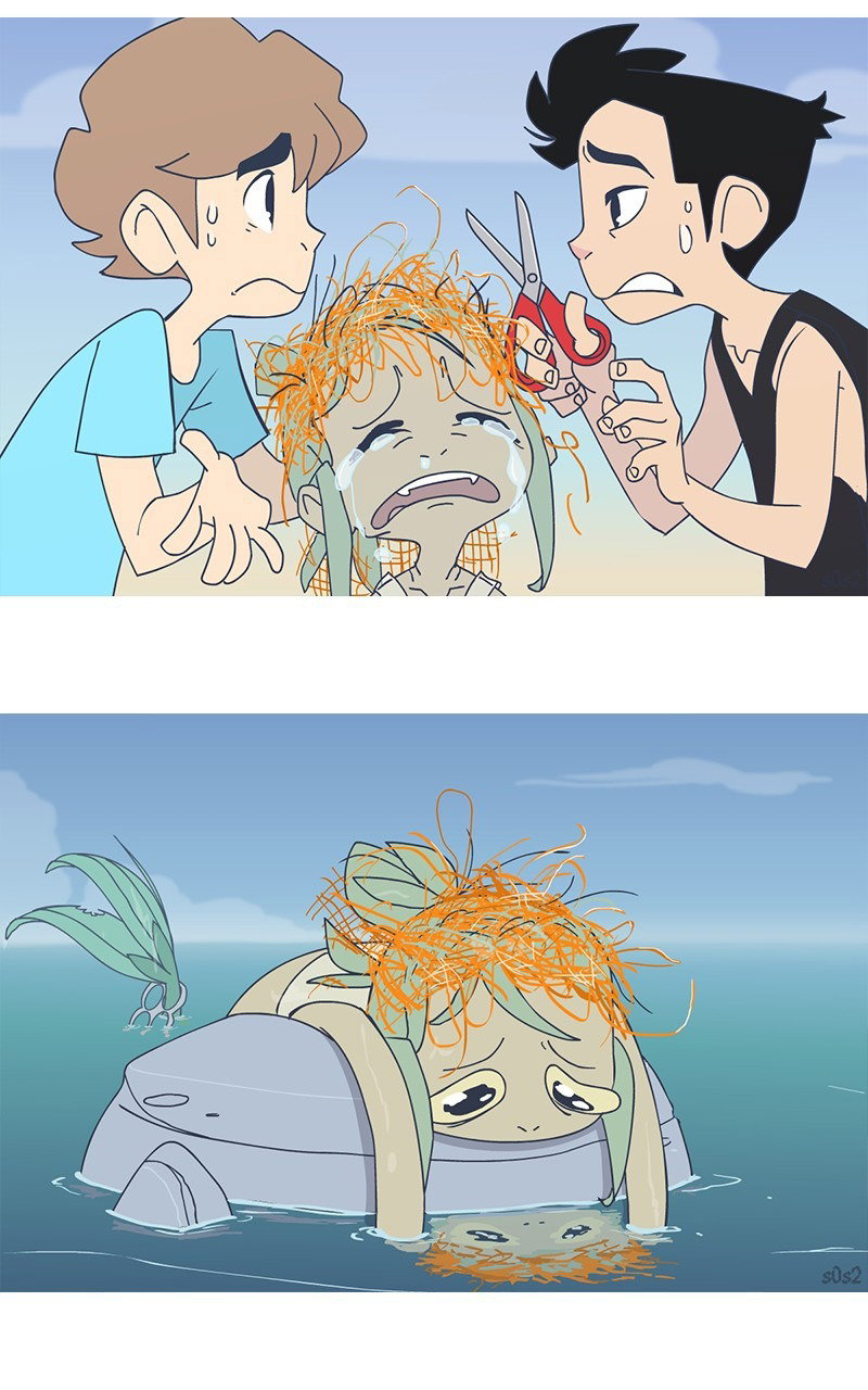 Манга Маленькая мусорная русалочка - Глава 43 Страница 2